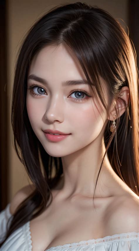 1girl In Extremely Cute Amazing Face And Eyes Extremely Detailed