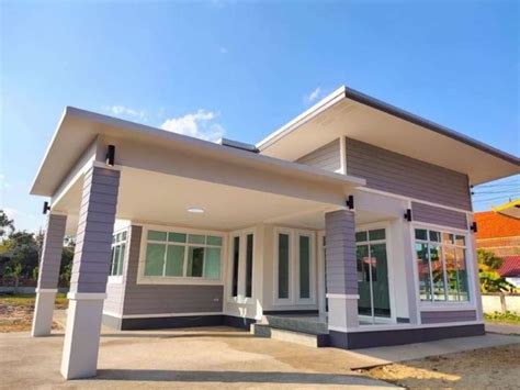 Simple But Chic Three Bedroom Bungalow Pinoy Eplans In 2021 Small