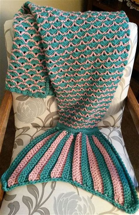 My Hobby Is Crochet This Mermaid Tail Blanket Is