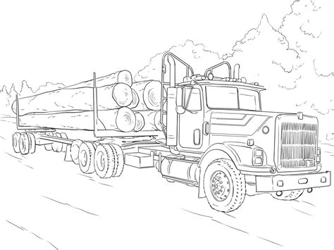 top  printable truck coloring pages  coloring pages