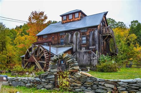 Grist Mill Vermont House Styles Vermont Photography