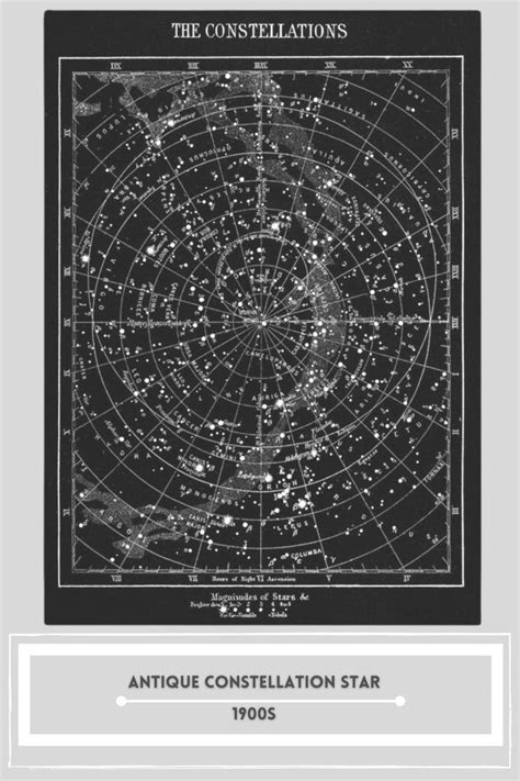 Old Astronomy Map Antique Constellation Star In 2022 Astronomy