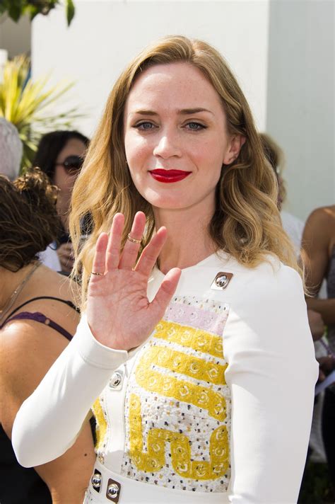 She began her career as a teenager on the british stage, appearing alongside judi dench in a west end production of the royal family in 2001. EMILY BLUNT at Scario Photocall in Cannes - HawtCelebs