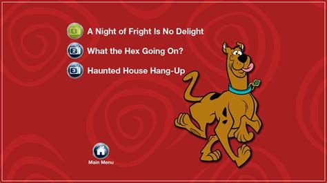 Scooby Doo And The Haunted House 1969 Dvd Menus