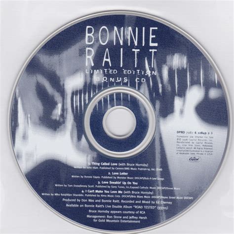 bonnie raitt fundamental 1998 collector s edition cd discogs