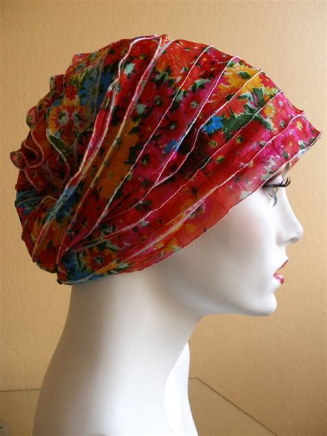 I purchased my wig yesterday and. A Colorful Chemo Hat www.hellocourage.com | Cancer cap ...