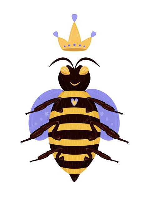 Queen Bee Svg Bee Queen Svg Crown Svg Bee Clipart Be Queen Svg
