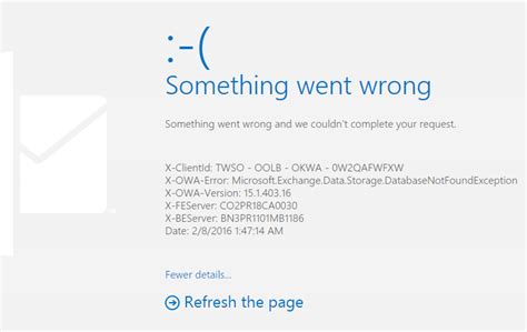 However, it does not fix the black screen problem for everyone. windows - ":-( Something went wrong" message when trying ...