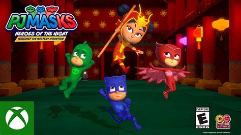 Pj Masks Heroes Of The Night Mischief On Mystery Mountain Dlc