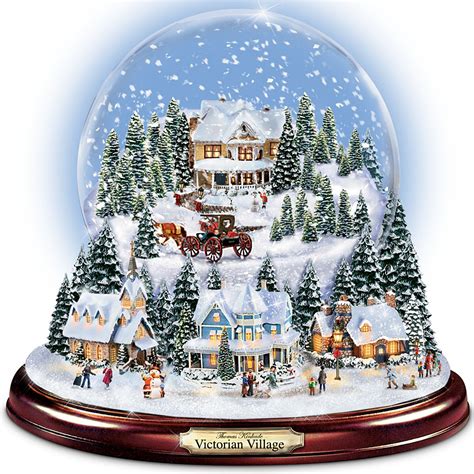 The Bradford Exchange Christmas Snow Globes Thomas Kinkade Christmas