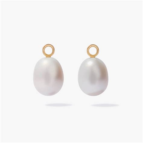 18ct Gold Baroque Pearl Earring Drops — Annoushka Uk
