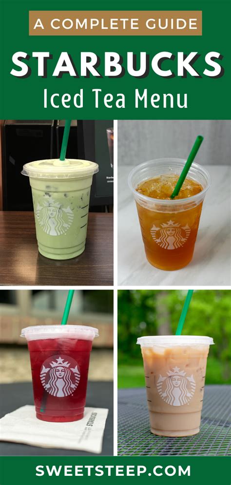 Starbucks Iced Tea Menu Everything You Need To Know Iced Tea Drinks