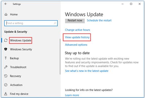 How To Check Windows 10 Update History 3 Ways Minitool