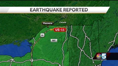 Earthquake felt in northern New York - YouTube