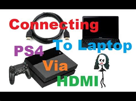 The application takes several seconds to initialize the card, and then video how do i connect my ps4 to my laptop using hdmi? Trying To Connect My PS4 To My Laptop With HDMI - YouTube