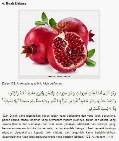 Gudang Ilmu Buah Yang Disebut Dalam Al Qur An