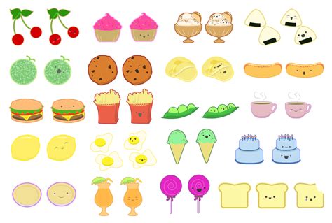 50 Cute Cartoon Food Wallpapers Wallpapersafari