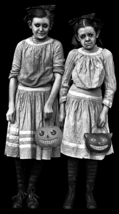 Creepy Vintage Halloween Costumes Wee Ghosties Disturbing Terrifying