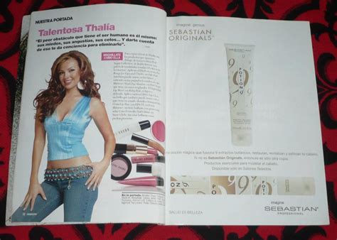 Thalia En Cosmopolitan Revista Mayo 2000 10000 En Mercado Libre
