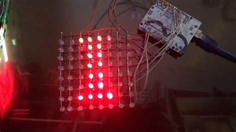 8x8 LED Matrix Using Arduino YouTube