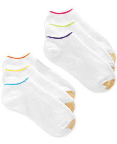 Get deals with coupon and discount code! Gold Toe Women's Ankle Cushion No Show Extended Size 6-Pack Socks - Handbags & Accessories - Macy's