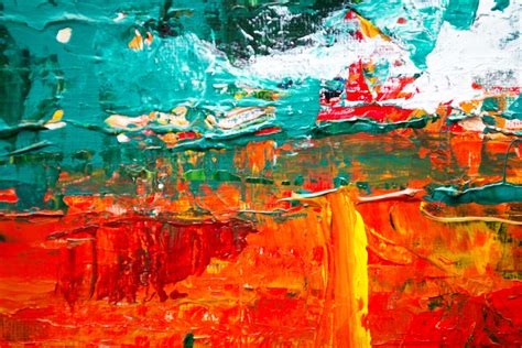 Multicolored Abstract Painting · Free Stock Photo