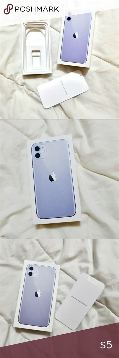 Apple Iphone 11 Box Only Apple Iphone Iphone 11 Purple Box
