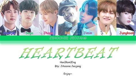 Bts 방탄소년단 Heartbeat Color Coded Lyrics Engromhan가사 Youtube