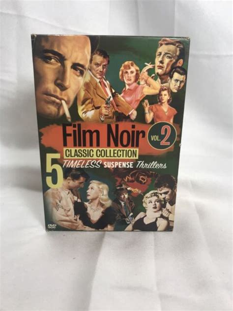 The Film Noir Classics Collection Vol 2 Dvd 2005 5 Disc Set For Sale Online Ebay
