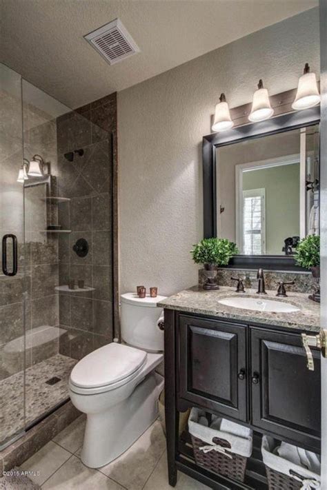 Clever storage options and smart finishes means that even the smallest of bathrooms can be stylish as well as practical. 99 Small Master Bathroom Makeover Ideas On A Budget (111 ...