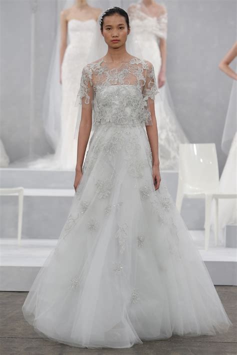 Monique Lhuilliers Spring 2015 Wedding Dress Collection