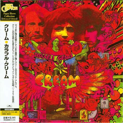 Cream Disraeli Gears 2002 Mini Lp Papersleeve Cd Discogs