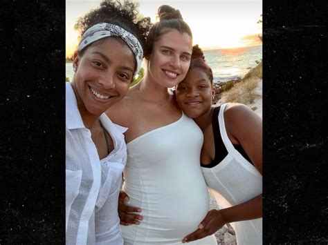 candace parker reveals her wife is pregnant ‘it s surreal power 787 radio