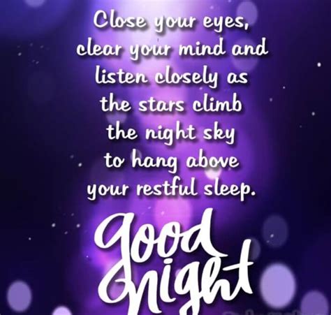 Best 60 Inspirational Good Night Quotes And Wishes Events Yard