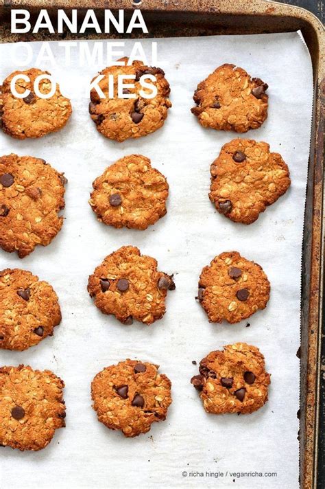 As of 2019 in the united states, there were numerous vegan egg substitutes available, including products used for scrambled eggs, cakes, cookies, and doughnuts. Banana Oatmeal Cookies | Recipe | Vegan cookies recipes ...