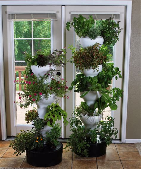 Foody 8 Vertical Hydroponic Garden Tower The Green Head