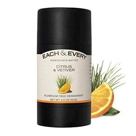Each And Every Natural Aluminum Free Deodorant For Sensitive Skin With