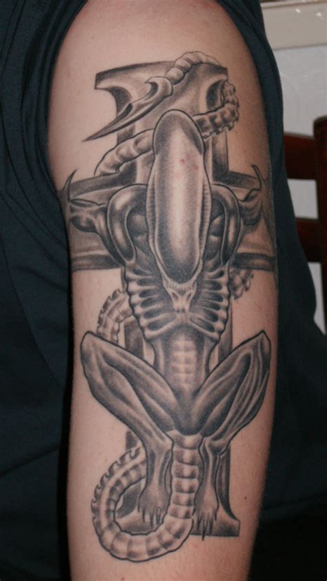 Https://tommynaija.com/tattoo/evil Alien Tattoo Designs