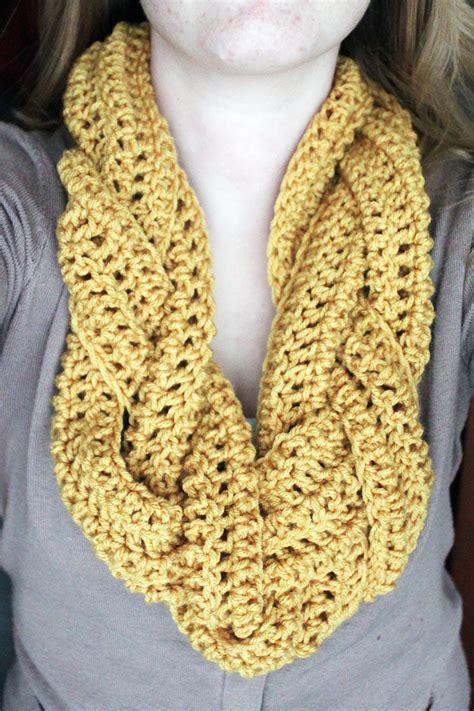 Rookie Crafter Braided Crocheted Scarf