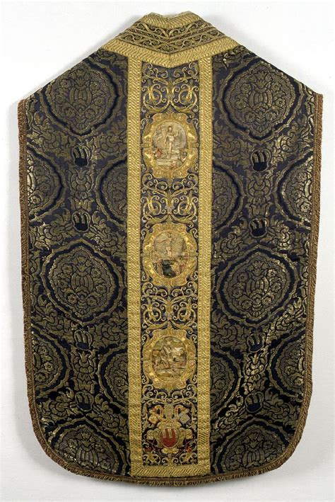 A Seventeenth Century Folded Chasuble And Set Liturgical Arts Journal