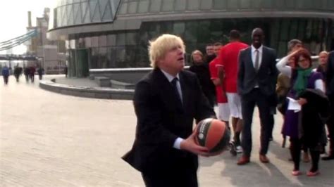 Boris Johnson Knocks Child To Ground In Touch Rugby Bbc News
