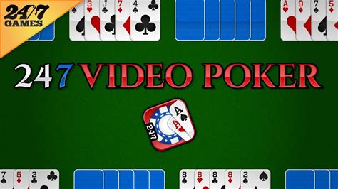 Card game solitaire does it better than the rest offering smooth game play and an undo button! 247 Video Poker - Formule Poker