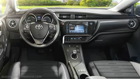 Height, width, length and boot capacity. Toyota Auris dimensions, boot space and interior