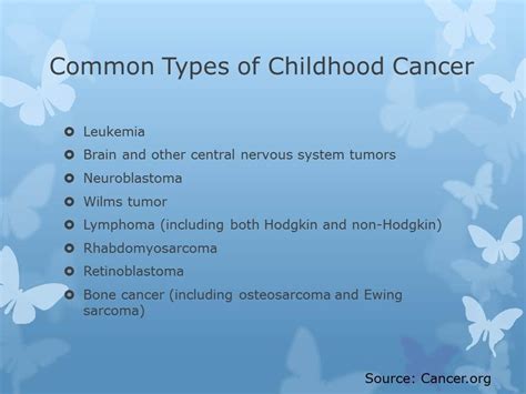 Childhood Cancer Is Your Child At Risk For The Most Common Types