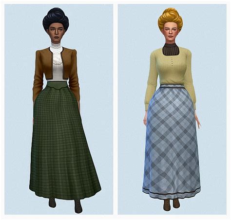 A Late 1890s Mix And Match Set At Gilded Ghosts Sims 4 Updates