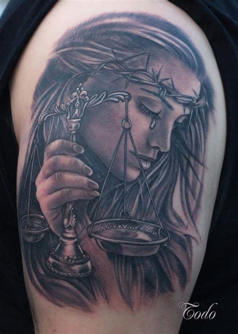 Lady Justice By Todo Tattoonow