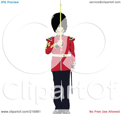 Royalty Free Rf Clipart Illustration Of A London Guard