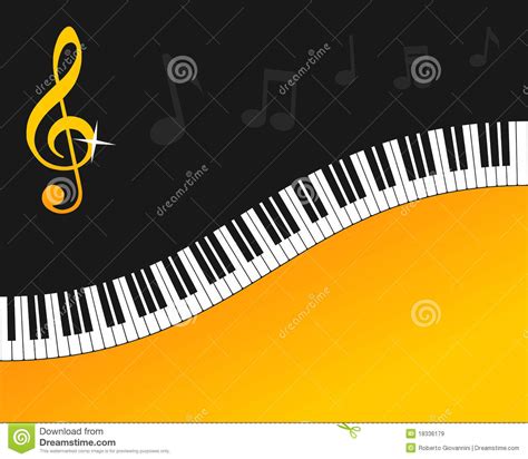 Please download one of our supported browsers. Piano Keyboard Gold Background Royalty Free Stock Images - Image: 18336179