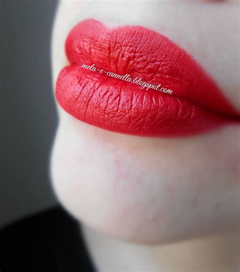 Mela E Cannella Farmasi Matte Lipstick 3 Dark Red