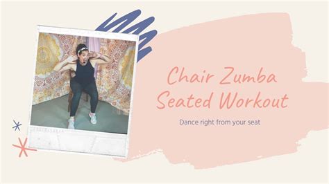 Zumba Chair Dance Full Class Youtube